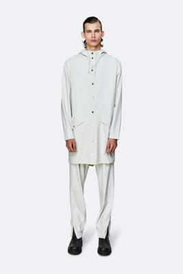 Rains Heren Long Jacket - Off White Rains Heren Long Jacket - Off White