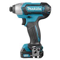 Makita TD110DSAE 10,8 V Slagschroevendraaier 2,0 Ah accu (2 st), lader, koffer - thumbnail