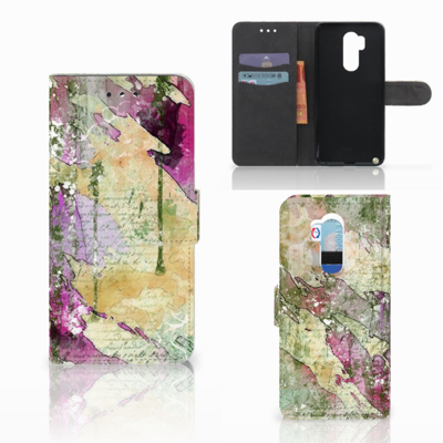 Hoesje LG G7 Thinq Letter Painting