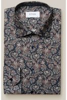 ETON Classic Fit Overhemd blauw, Paisley - thumbnail