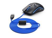 Glorious PC Gaming Race Ascended Cable V2, herziene pc-kabel voor model O, O-, D, D-muis, ultralicht en flexibel verwisselbare muiskabel, PC gaming set gevlochten kabel (kobalt blauw)