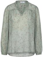 Blouse zonder sluiting Van Peter Hahn groen