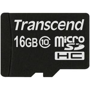 Transcend TS16GUSDC10 flashgeheugen 16 GB MicroSDHC NAND Klasse 10