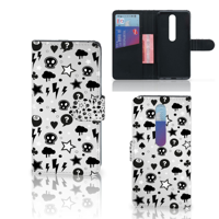 Telefoonhoesje met Naam Nokia 6.1 (2018) Silver Punk