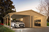 Garage/Carport Berggren 396+369x830 cm