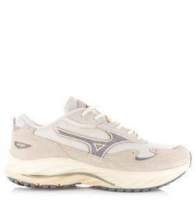 Mizuno Mizuno - Wave Rider ß | White Sand/Ultim Wit Suede Lage sneakers Heren