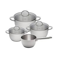 Sola Kookpannenset Novoli - 4-delig - Rvs - Zilver