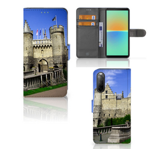 Sony Xperia 10 IV Flip Cover Kasteel