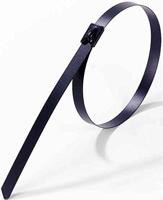 Thomas & Betts ty-Met flens, 200 x 12 mm, met roestvrijstalen coating