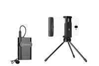 Boya BY-WM4 Pro Kit 2,4 GHz Smart Phone Draadloze Transmissie Opname Microfoon met USB Type-C Connector voor Android-apparaten - Kit bevat 1x Ontvanger & 1x Zender (BYWM4PROK5)