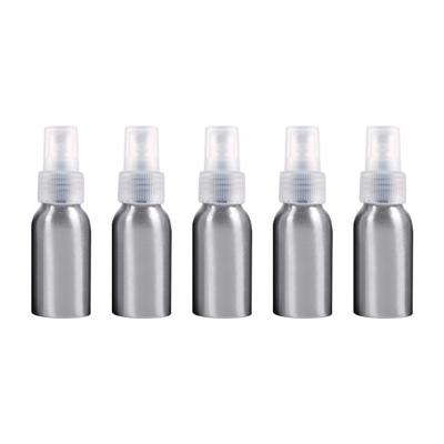 5 stuks hervulbare glas fijne mist verstuivers aluminium fles 50ml (transparant) 5 stuks hervulbare glas fijne mist verstuivers aluminium fles 50ml (transparant)