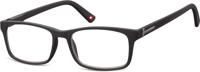 Montana leesbril MR73 unisex rechthoekig zwart sterkte +3.00