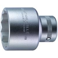 Stahlwille 60 55 06010055 Dubbel zeskant Dopsleutelinzetstuk 55 mm 1 (25 mm)