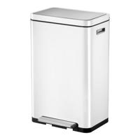 EKO - X-Cube pedaalemmer 30 ltr, EKO - Steel Stainless steel Polypropylene - wit, mat RVS