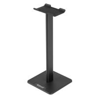 iggual Hoofdtelefoonstandaard, compatibel met alle soorten hoofdtelefoons, kleur zwart, afmetingen 22 x 9,5 x 9,5 cm