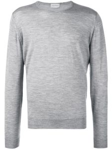 John Smedley pull à encolure ronde - Gris