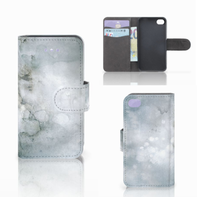 Hoesje Apple iPhone 4 | 4S Painting Grey