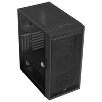 AeroCool Graphite V1 Midi-tower PC-behuizing Zwart - thumbnail