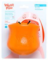 Zogoflex West Paw JUGUETE TOPPL 10CM MANDARINA