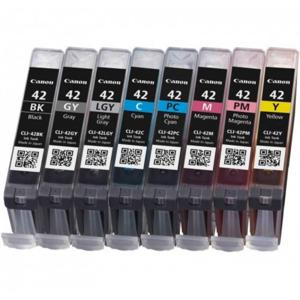 Canon 6384B010 inktcartridge 8 stuk(s) Origineel Normaal rendement Zwart, Cyaan, Grijs, Licht Grijs, Magenta, Foto cyaan, Foto magenta, Geel