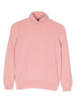 Il Gufo sweat en laine à col montant - Rose