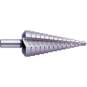 Exact 05330 HSS Getrapte boor 9 - 36 mm Gezamenlijke lengte 86 mm 3 vlakken schacht 1 stuk(s)