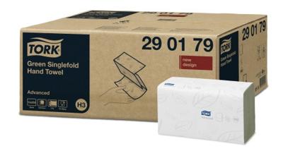 TORK 290179 Zickzack Advanced Papieren handdoeken (l x b) 23 cm x 25 cm Groen 3750 stuk(s)