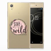 Sony Xperia XA1 Plus Telefoonhoesje met Naam Boho Stay Wild