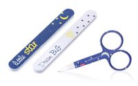 Nuby nagelverzorgingsset jongens 15,5 cm blauw 3-delig