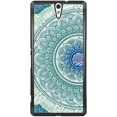 Sony Xperia C5 Ultra hoesje - Mandala blauw