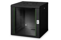 Digitus DN-19 12U-6/6-SW 19inch-wandkast (b x h x d) 600 x 643 x 600 mm 12 HE Zwart, Zwart (RAL 9005) - thumbnail