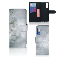 Hoesje Sony Xperia 5 Painting Grey