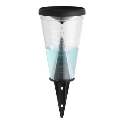 TFA-Dostmann 47.1008 regenmeter Zwart, Transparant
