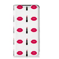 Samsung Galaxy S22 Hoesje met Magneet Lipstick Kiss