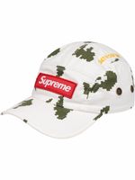 Supreme casquette à patch logo - Blanc - thumbnail