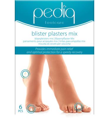 Pediq Pediq Blaarpleisters Mix (6 St) Pediq Pediq Blaarpleisters Mix (6 St)