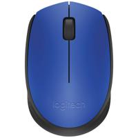 Logitech M171 Muis Draadloos, Radiografisch Optisch Blauw, Zwart 3 Toetsen 1000 dpi