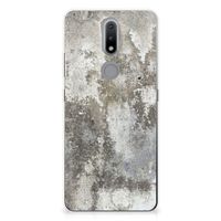 Nokia 2.4 TPU Siliconen Hoesje Beton Print