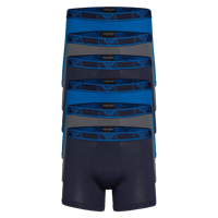 Emporio Armani 6-pack boxershorts blauw/antraciet/oltrem