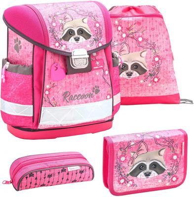 Belmil schoolspullenset wasbeer 19 liter polyester roze Belmil schoolspullenset wasbeer 19 liter polyester roze