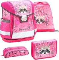 Belmil schoolspullenset wasbeer 19 liter polyester roze