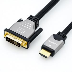 ROLINE 11.04.5873 video kabel adapter 5 m HDMI DVI Zwart, Zilver