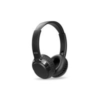 SPC Heron 2 Studio Draadloze Bluetooth-hoofdtelefoon | ECO | 50 uur batterij | gelijktijdige dubbele aansluiting | ingebouwde microfoon | verstelbaar en opvouwbaar zwart gerecycled plastic