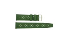 Horlogeband Universeel 840.45 Rubber Groen 22mm - thumbnail