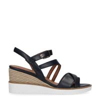 No Stress leren sleehakken donkerblauw