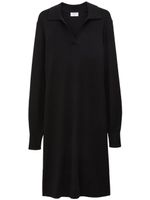 Filippa K robe-polo à logo brodé - Noir