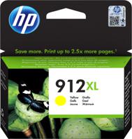 HP 912XL originele high-capacity gele inktcartridge