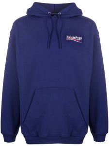 Balenciaga hoodie Political Campaign - Bleu