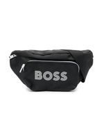 BOSS Kidswear sac banane à logo imprimé - Noir - thumbnail