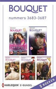 Bouquet e-bundel nummers 3683-3687 (5-in-1) - Kate Hewitt, Melanie Milburne, Jane Porter, Helen Brooks, Maya Blake - ebook